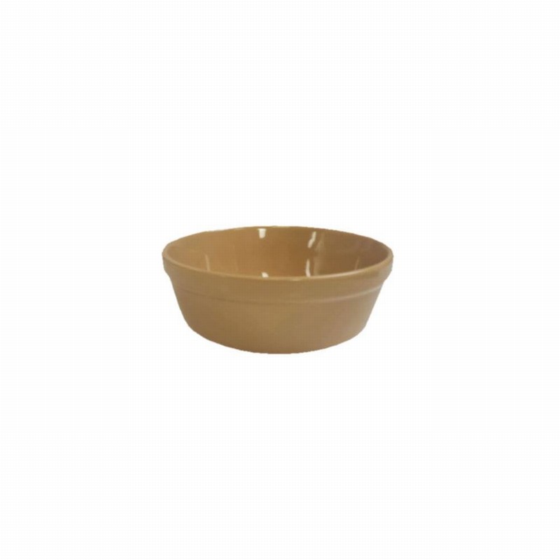 Baking Dish Round Pie SUNNEX 12x4.5cm Beige