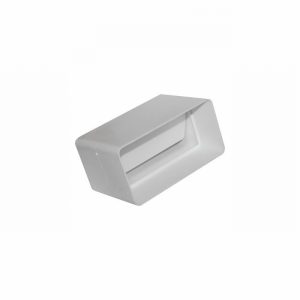 Duct Rect 100x54mm Connector C./W. Damper