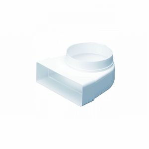 Duct Rect 100x54mm 90 Deg. Elbow Bend