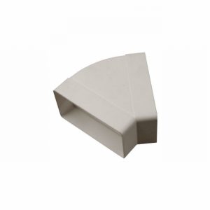 Duct Rect 100x54mm 45 Deg. Horizontal Bend