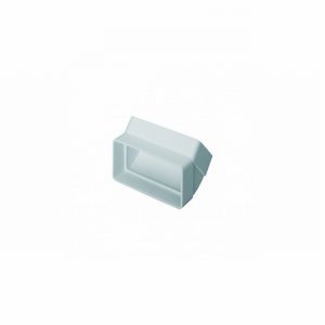 Duct Rect 100x54mm 45 Deg. Vertical Bend