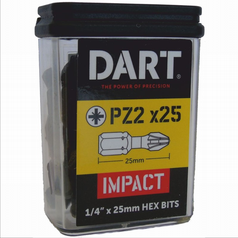 Screwdriver Insert Bit PZ2x25mm IMPACT x25