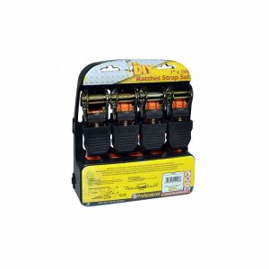 Ratchet Strap 15'x1" Quick Release x4
