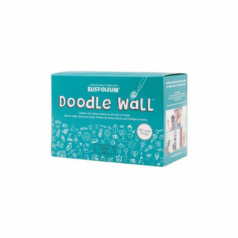 Paint Doodle Wall Kit Clear 400+100ml