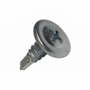 Screw Dry Wall 4.2x13mm(1000)ZP Wafer Head Self Drill