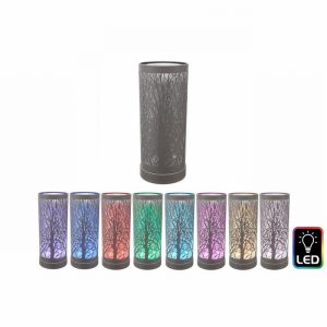 Oil Burner Woodland Design LED 25.5cm