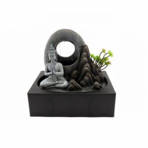 Waterfall Buddha Design 29x26cm