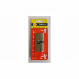 Lock Europrofile 35x35mm Nickel