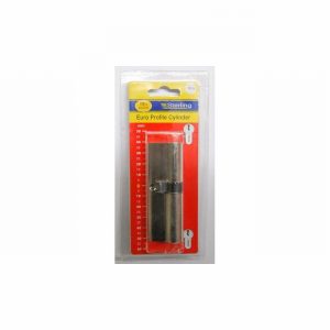 Lock Europrofile 40x50mm Nickel