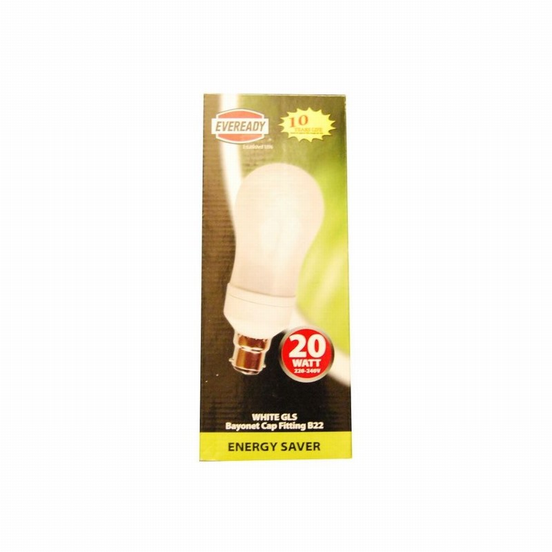 Lamp Low Energy 20w BC GLS Shape