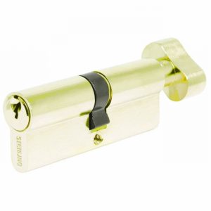 Lock Europrofile T.T. 35x35mm Brass