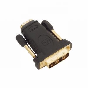 Connector HDMI Female to DVID Male Gold