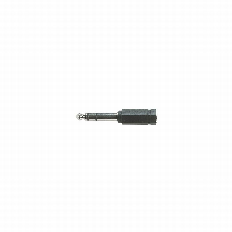 Adaptor 6.35 St. Plug to 3.5 St. Skt.