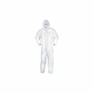 Coverall Disposable Economy Medium White
