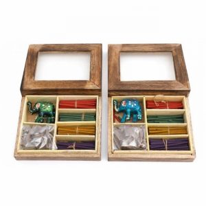 Incense Sticks Gift Set Deluxe in Box & Holders