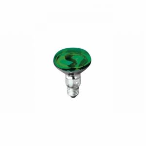 Lamp Spot R80 60w ES Green [+B]