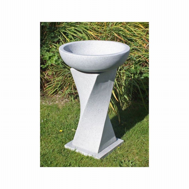 Garden Ornament BIRD BATH GRANITE Colour 70cm