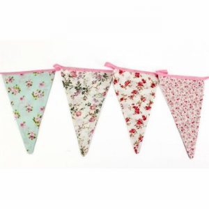 Bunting Vntage Floral Flag 3.15Mtr.