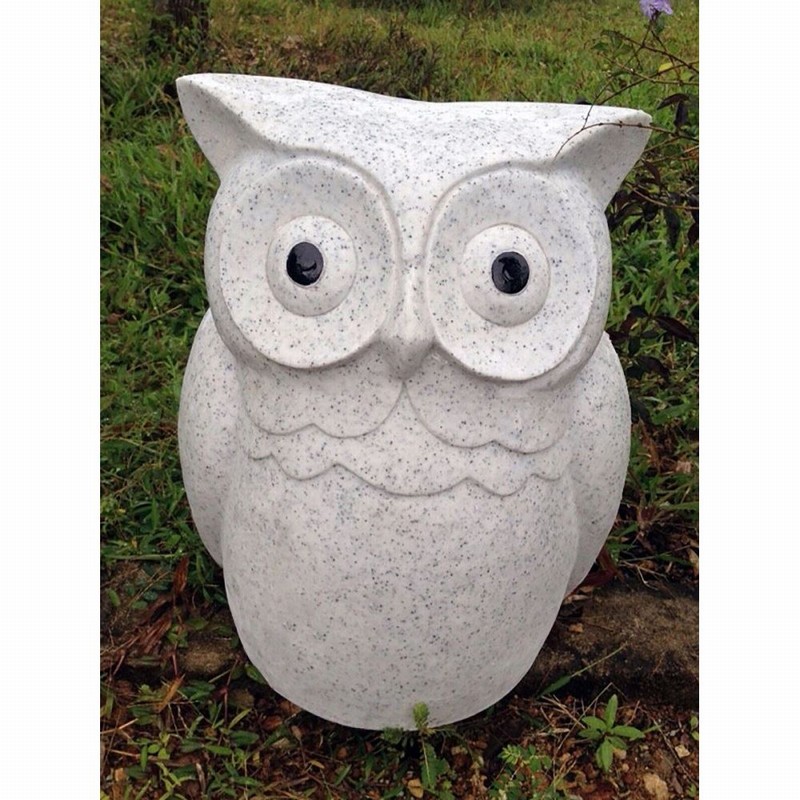Garden Ornament OWL GRANITE Colour 40cm