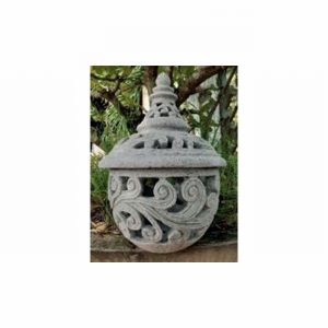 Garden Ornament MORDERN LANTERN GRANITE Colour 42cm