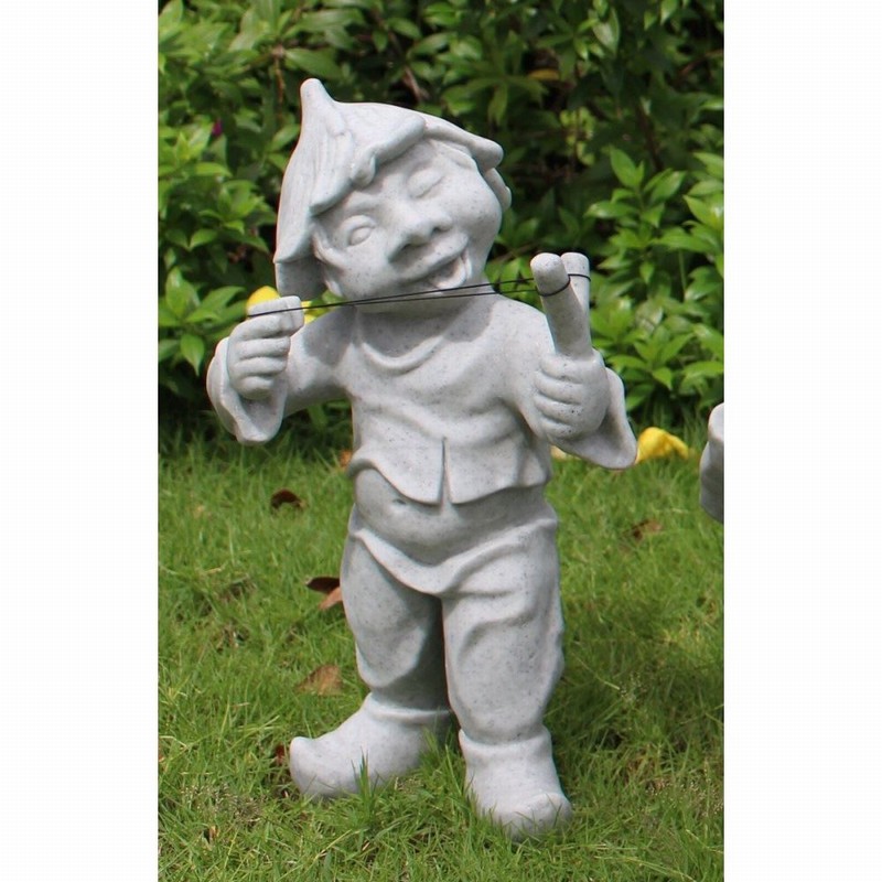 Garden Ornament MISCHIEF PIXIE GRANITE Colour 41cm