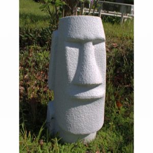 Garden Ornament EASTER ISLAND HEAD GRANITE Colour 70cm