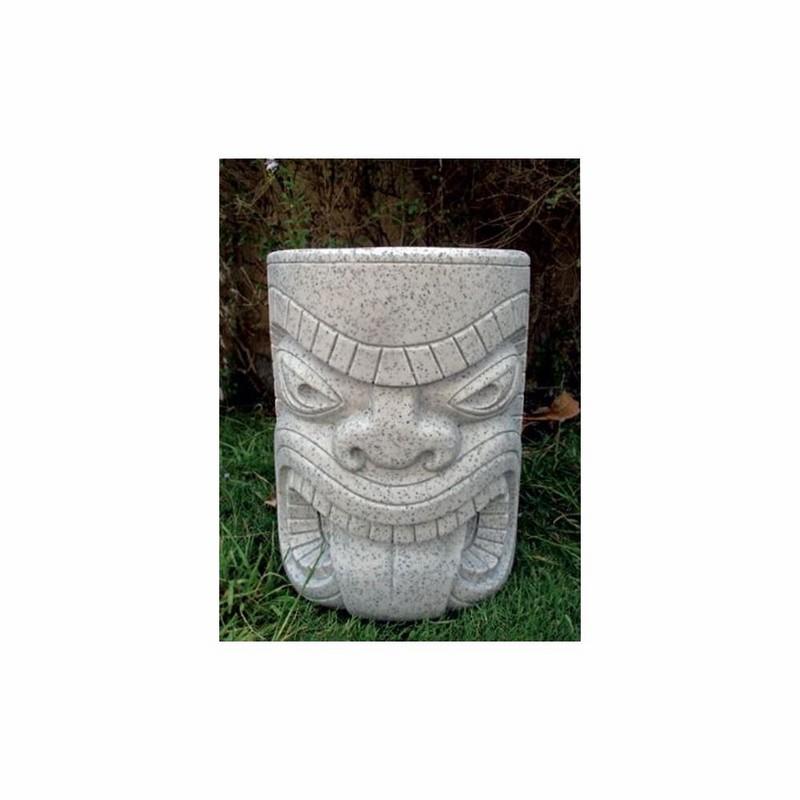 Garden Ornament TIKI HEAD GRANITE Colour 40cm