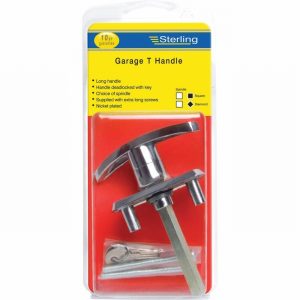 Lock 'T' Garage Door Diamond Bar [+B] D
