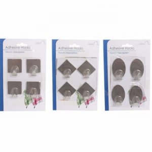 Hook Self Adhesive SS x4