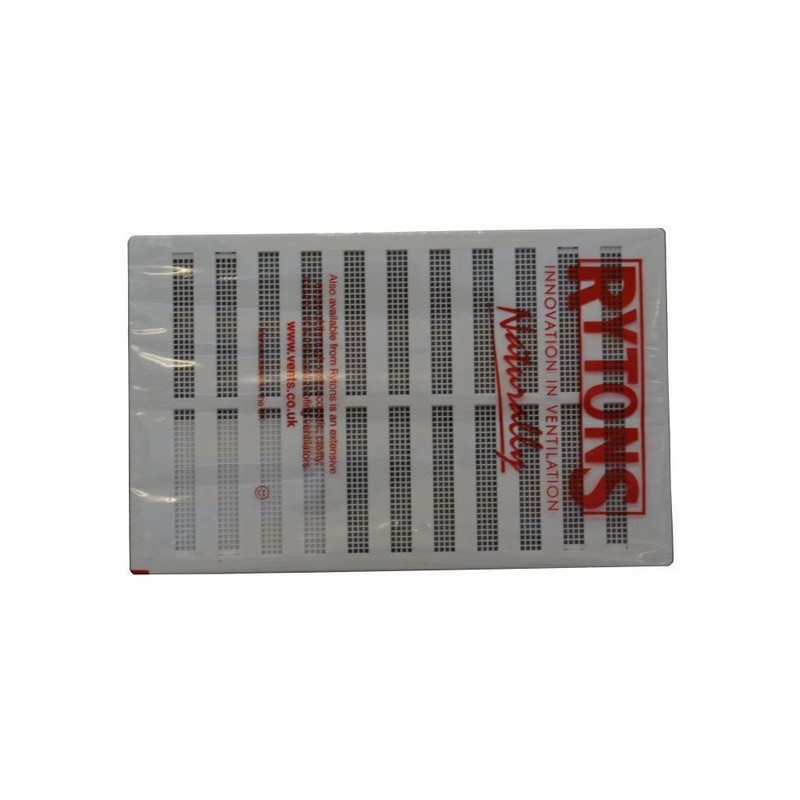 Vent Adj. White 150x 75mm