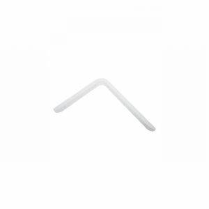 Shelf Bracket Cantilever White  4x3"   D