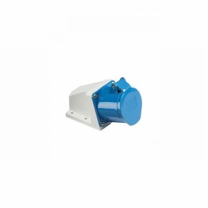 32amp 240Volt Socket Surface Blue