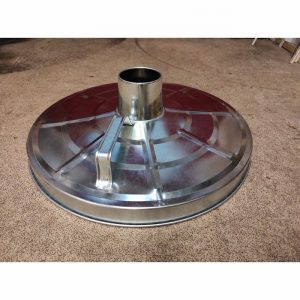Lid ONLY for Incinerator Galvanised Taper 75Ltr.