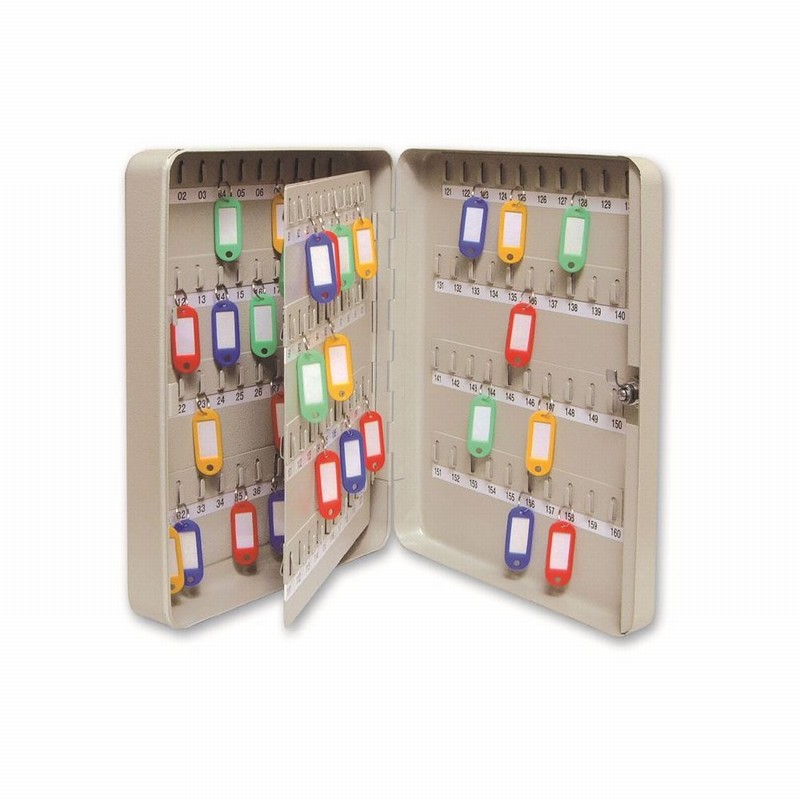 Key Cabinet 110 Hook Key Operated Grey