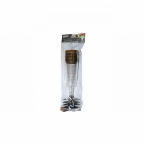 Glasses Champagne Deluxe PVC Silvered x4