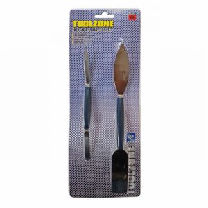 Trowel Small Tool Set x2 Leaf & Square