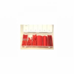 Heat Shrink Tube 150Pce. Ass Red Case
