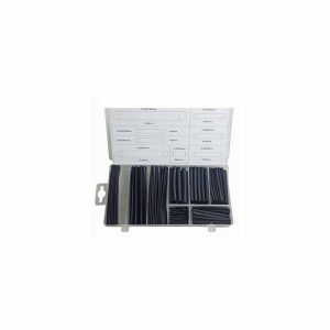Heat Shrink Tube 150Pce. Ass Black Case
