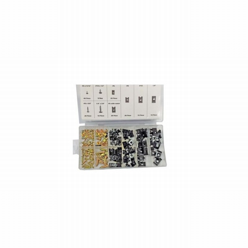 Screw & U Clip Assorted x170 in Case