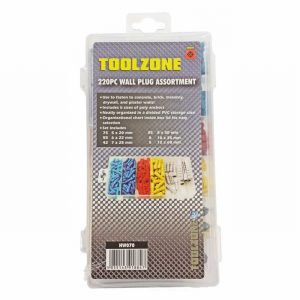 Wall Plug Assortment 220Pce. In Box
