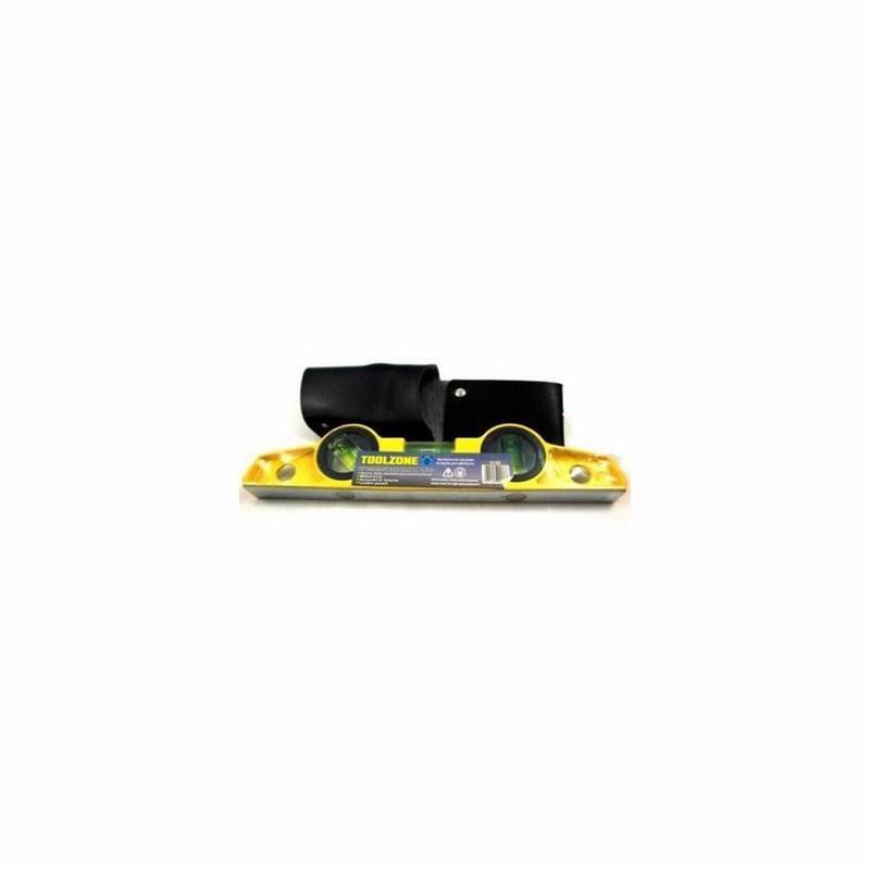 Spirit Level 250mm Boat Shaped Scaffolders with Holster