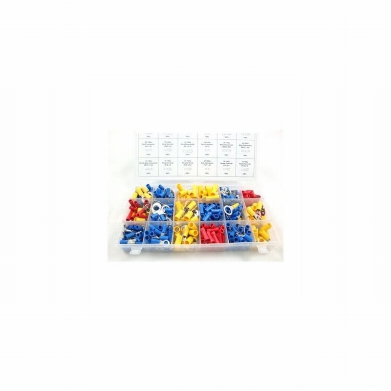 Terminal Push On Assortment x360 in Case