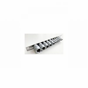 TorxStar Sockets on Rail 10Pce.