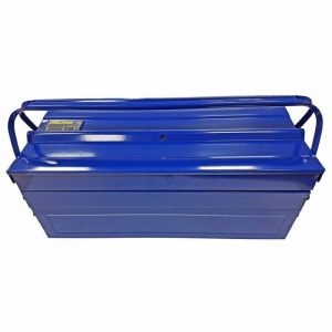 Tool Box Cantilever 53cm Blue Metal