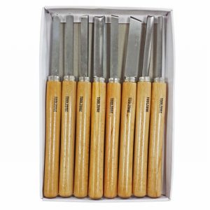 Chisel Set Wood For Lathes 8Pce.
