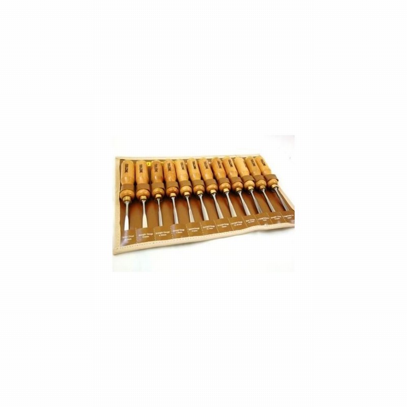 Carving Chisel Set for Wood 12Pce. Pro