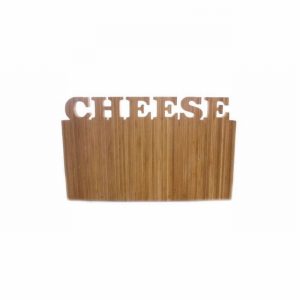 Chopping Board Bamboo 40x26x2cm CHEESE