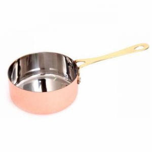 Serving Pan 10cm Copper Plated