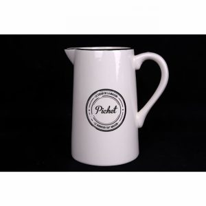 Jug White 18x12