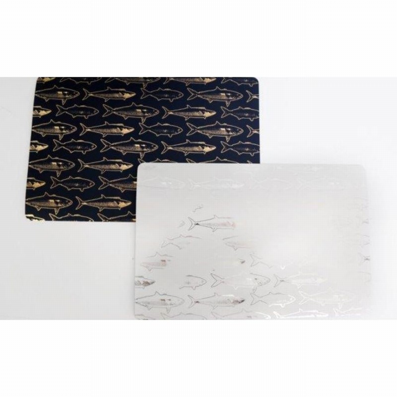 Table Mat PVC 43x28cm Fish Design